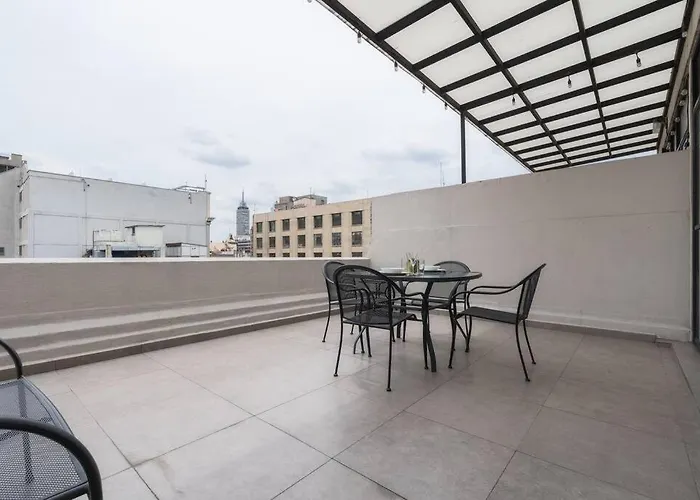 Сasa de vacaciones 602 Private Terrace Ac Rooftop México DF